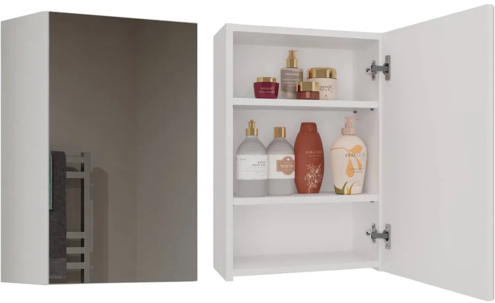 TOP E SHOP Topeshop POLA 1DL BIEL bathroom storage cabinet White
