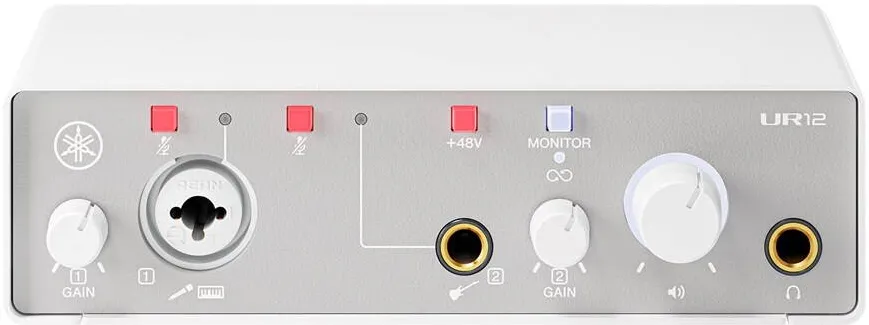 Yamaha UR12MK3 White- Audio interface