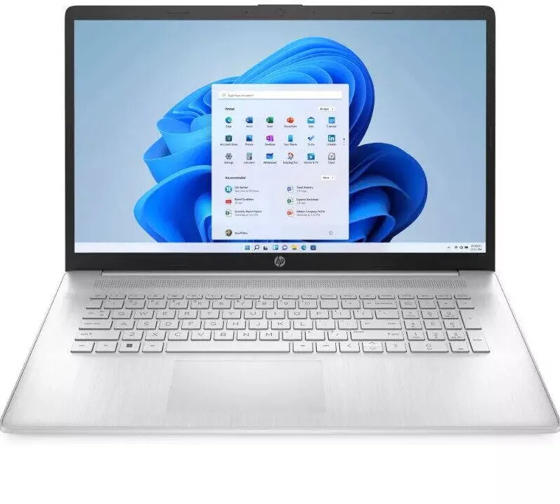 Laptop HP Laptop HP 17-cp2007ny 97X20EA, 17.3 inch 1920 x 1080, AMD Ryzen 5 7520U 4 C / 8 T, 2.8 GHz - 4.3 GHz, 2 MB 4 MB cache, 8 GB DDR4, 512 GB SSD, AMD Radeon Graphics, Windows 11