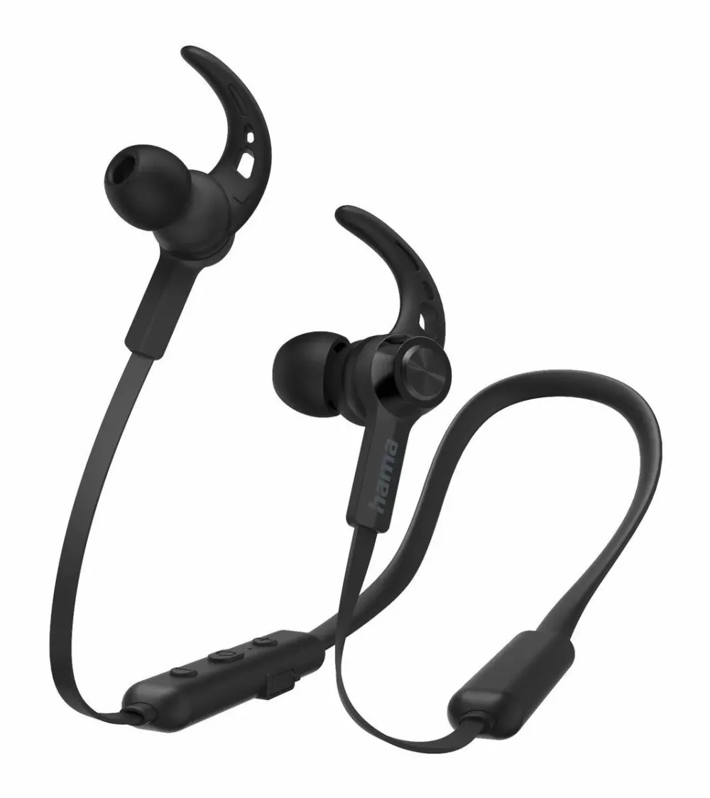 Casti Over-Head HAMA Casti wireless Hama Freedom Neck II, Bluetooth 5.3, 12h autonomie, negru