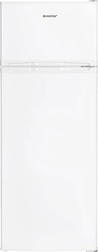 Vortex Frigider cu doua usi VORTEX VDD21SWH02H, 206 L, H 143 CM, CLASA E, ALB