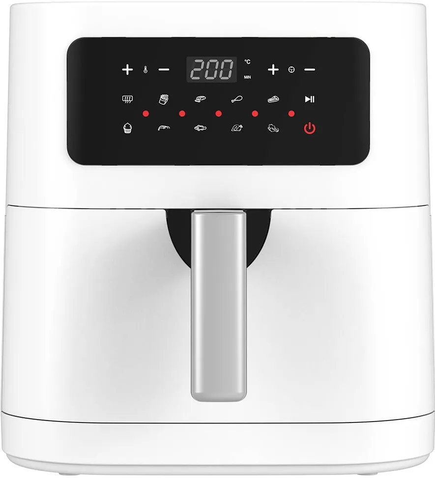MYRIA Friteuza cu aer cald MYRIA MY4493WH, 6.7L, 1800W, alb-negru