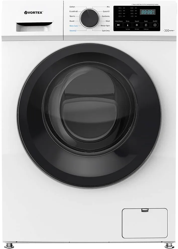 Vortex Masina de spalat rufe SLIM VMA712D05S, 7 KG, 1200RPM, CLASA A, ALB