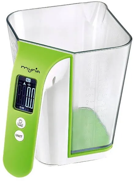 MYRIA Cantar de bucatarie MYRIA MY4466, 2KG, alb-verde