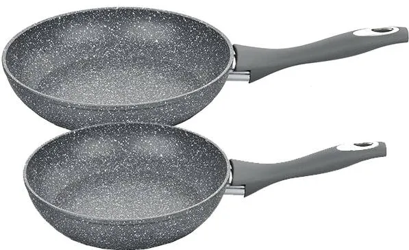 MYRIA Set Tigai MYRIA MY4403, 2 piese, 24-28CM, Aliaj de aluminiu, gri