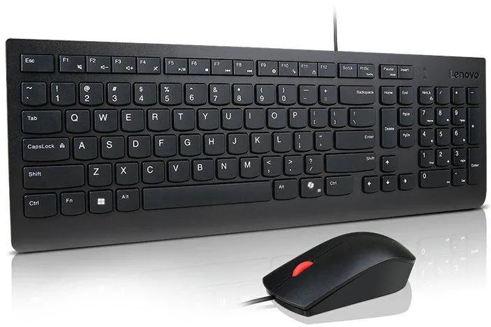 Kit Periferice Lenovo LN Essential Wired Keyboard and Mouse