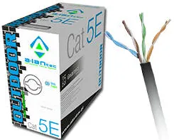 Accesoriu Retea A-LAN KIU5OUTS305 Cablu Retea 305 m Cat5e U/UTP (UTP) Negru