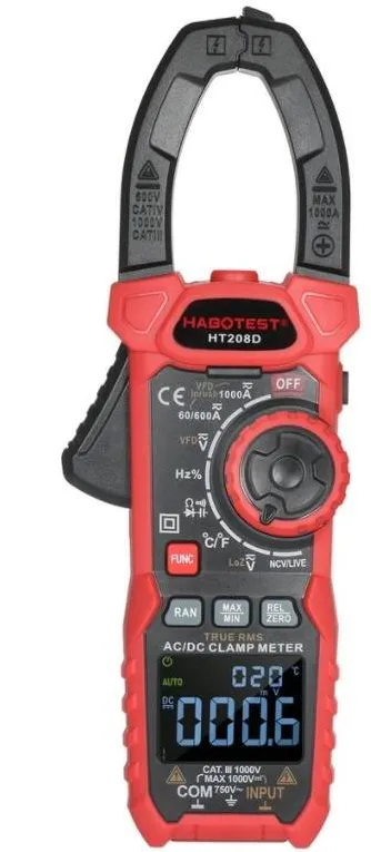 Habotest Digital Clamp Meter HT208D