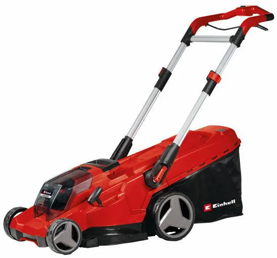 Einhell Professional cordless lawnmower RASARRO 36/42, 36Volt (2x18V) (red/black, 2x Li-ion battery 5.2Ah)