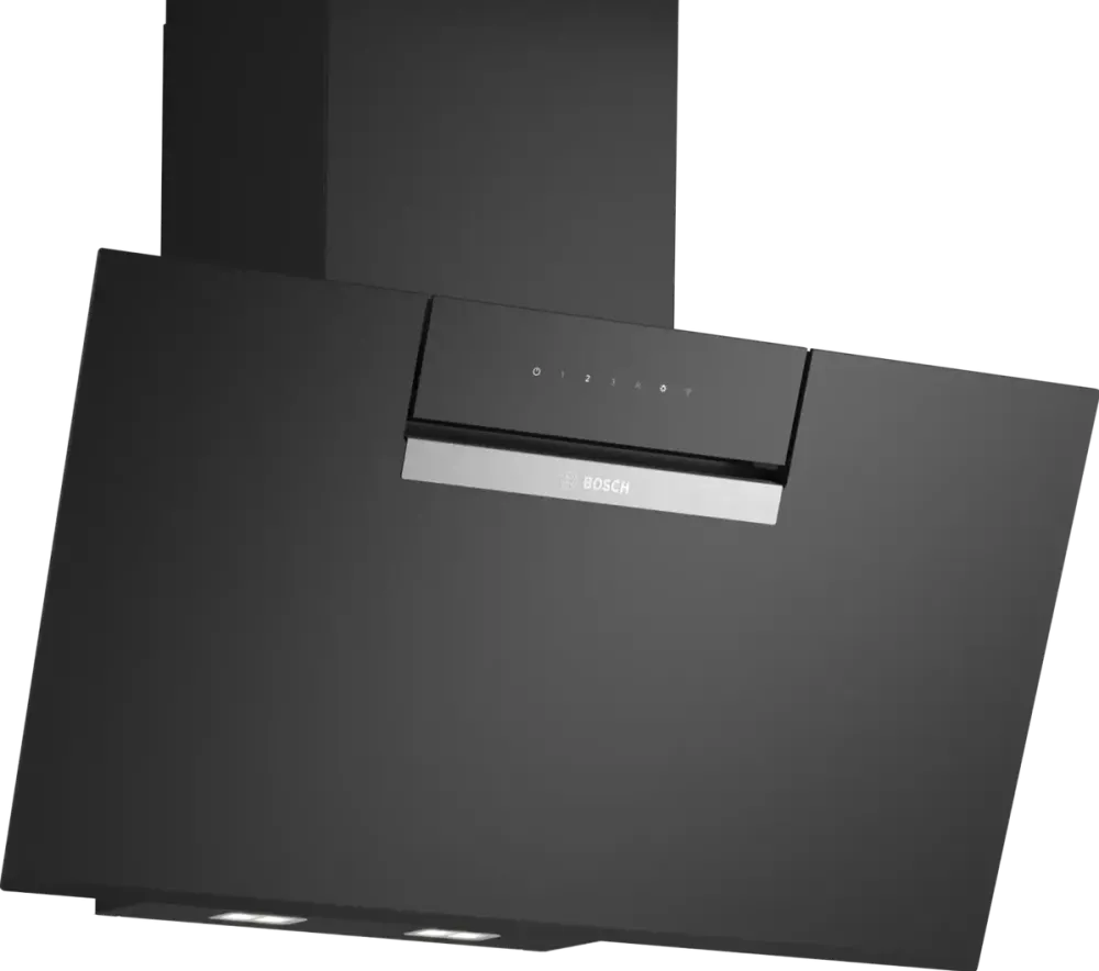 BOSCH Hota decorativa seria 4 DWK87FN60, Clasa A+, Home Connect, Conexiune cu plita, Smart Hood Automatic, EcoSilence Drive, 768 m³/h, 80 cm