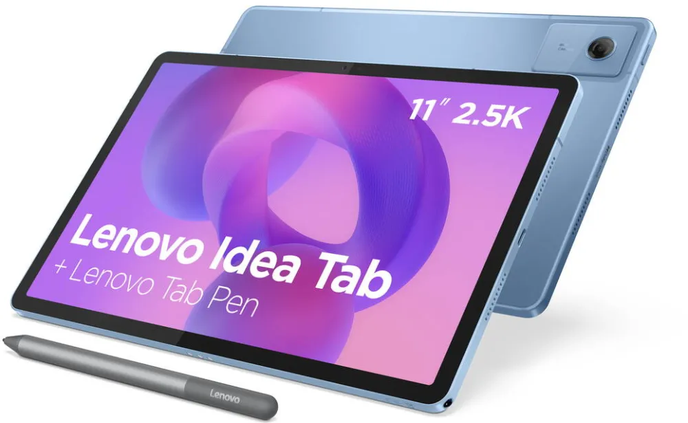 Tableta Lenovo Idea Tab Touch 11 2.5K MediaTek Dimensity 6300/8GB/128GB/Arm Mali-G57/Android 15/Blue/LTE