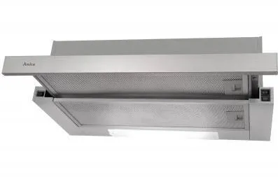 Amica Hota telescopica OTP6233I, 270 m3/h, 65 dB, LED, 3 viteze, 30 cm, inox