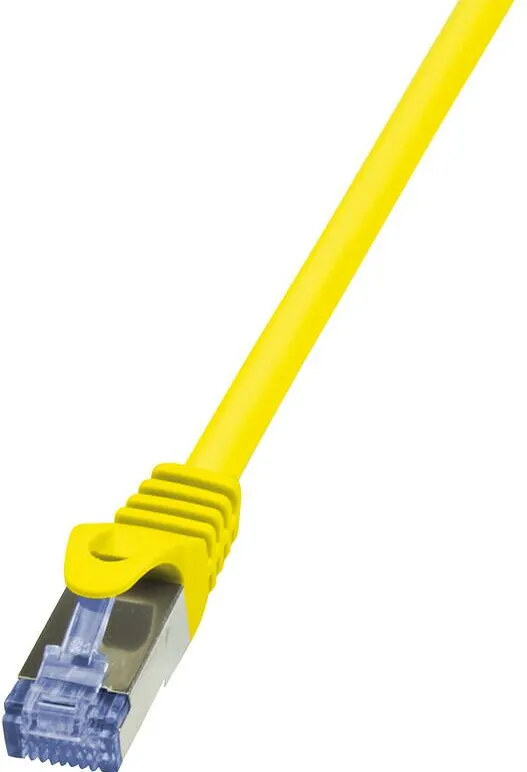 Accesoriu Retea Logilink Cablu S/FTP LOGILINK Cat6a, LSZH, cupru, 1.5 m, galben, AWG26, dublu ecranat CQ3047S