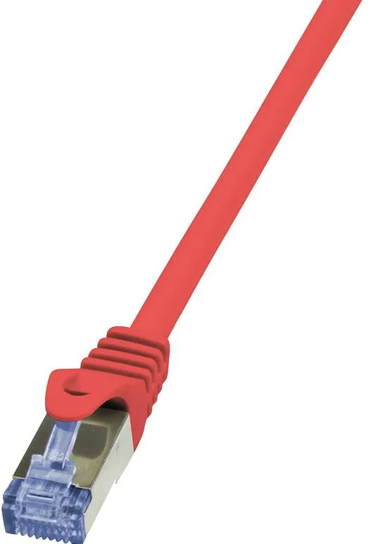 Accesoriu Retea Logilink Cablu S/FTP LOGILINK Cat6a, LSZH, cupru, 1.5 m, rosu, AWG26, dublu ecranat CQ3044S