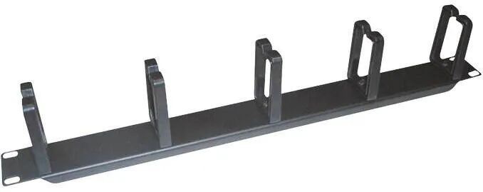Cablu Logilink LOGILINK OR104B LOGILINK- Organizator cablu 19, 1U, cu 5 manere de plastic, negru