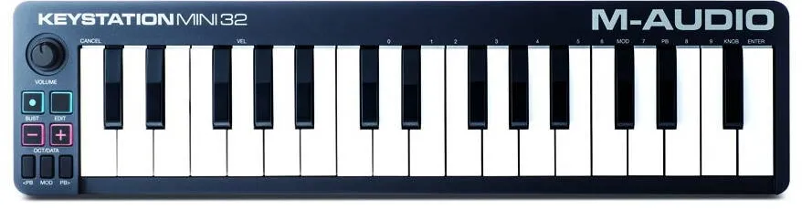 M-AUDIO Controller MIDI compact M-Audio Keystation Mini 32