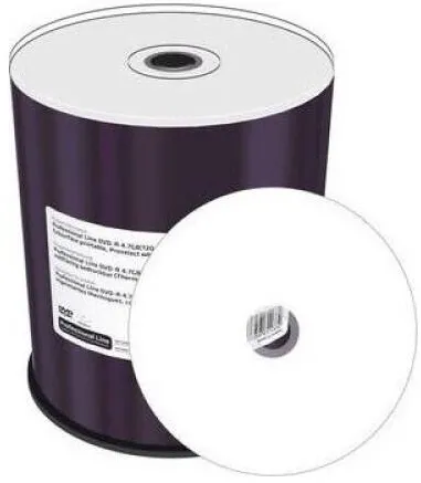 MediaRange DVD+R 4.7GB 100pcs 16x weiß voll bedruckbar Cakeb