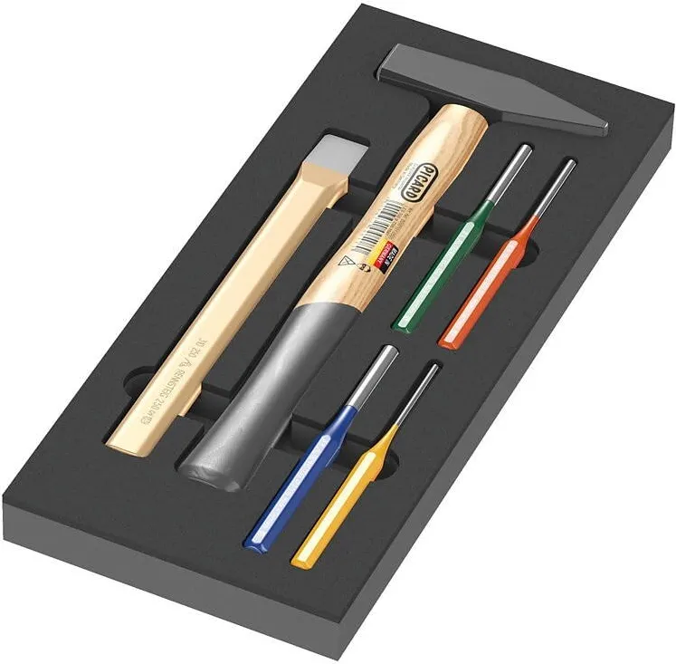 WERA Set ciocan cu dalti, 6 bucati, Wera 9782
