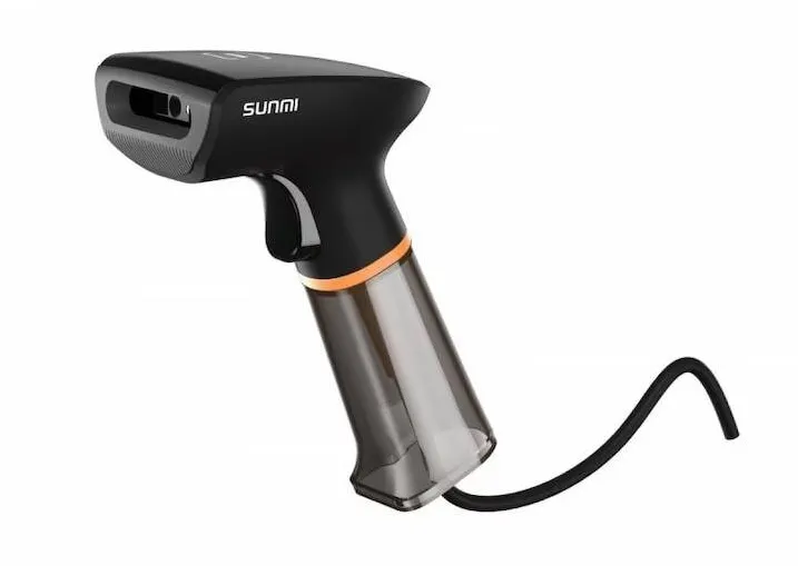 Scanner cod de bare Sunmi cod de bare Sunmi, 2D, laser, negru, USB