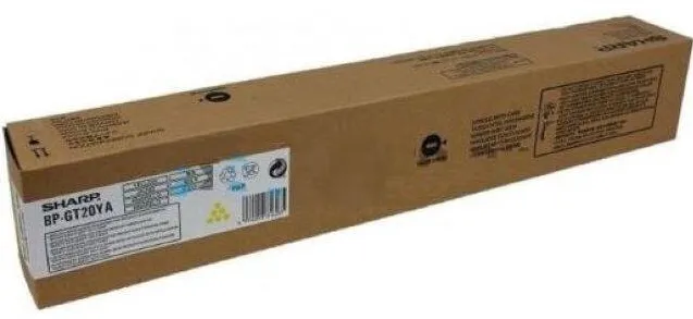 Toner imprimanta Sharp Cartus toner BPGT20YA Yellow pentru Sharp BP10C20/BP20C20/BP20C25, 10000 pagini
