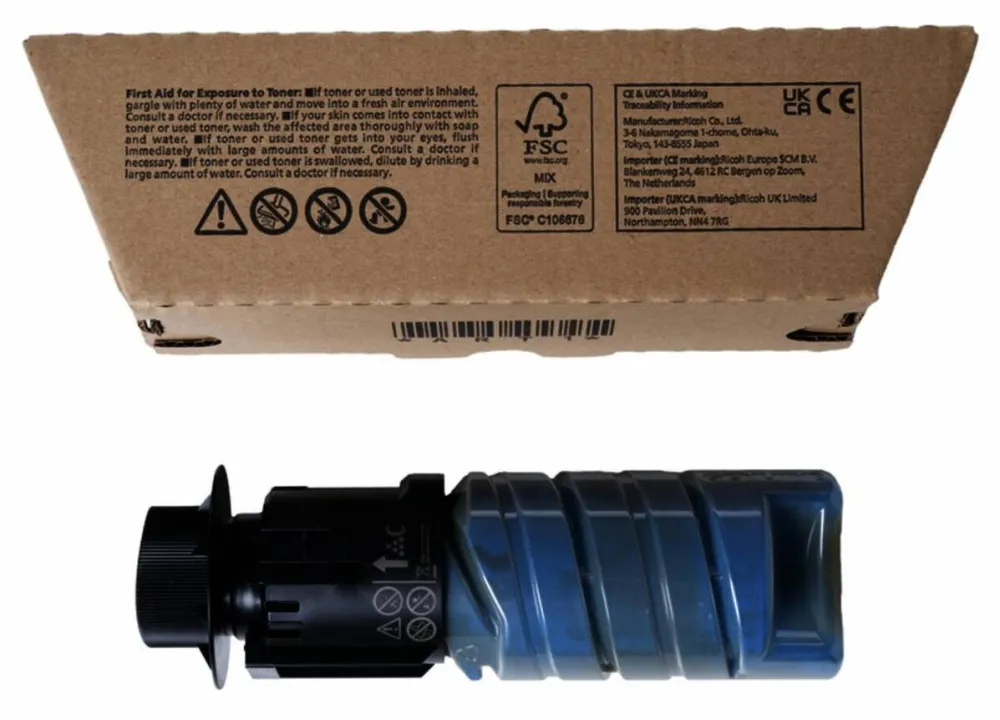 Toner imprimanta Ricoh Тонер касета Ricoh Cyan (P C375H) – 4961311979811