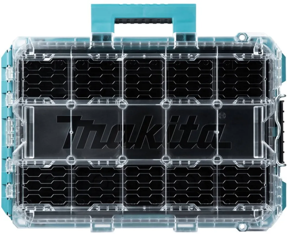 Makita Organizer Makita MakTrak P-91045, 11 compartimente, 18,4L, 22,7kg, 56,2x38,7x16,3cm