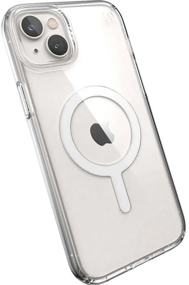 speck Husa telefon, Speck Presidio Perfect Clear, silicon, transparent, pentru iPhone 14 Plus/15 Plus