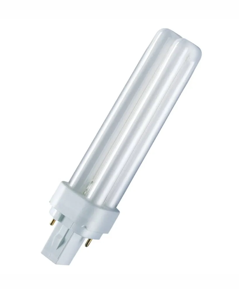Osram Bec Compact Fluorescent Osram Dulux D / PL-C 13W/827/2P 13W 870Lm G24d-1 2700K