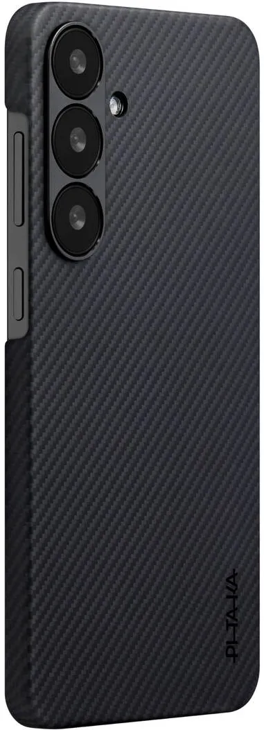 Pitaka Husa de protectie Pitaka pentru Samsung Galaxy S25+ Mag EZ 6 Case Twill Negru/gri