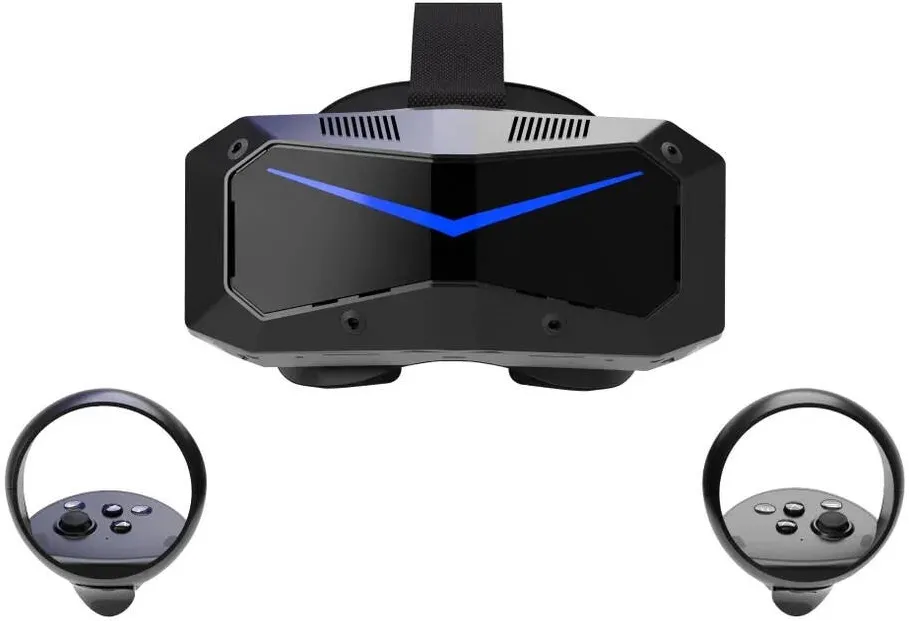 Pimax Ochelari VR/AR Pimax Crystal Super VR-Headset, QLED 57PPD, Rezolutie Inalta, Urmarire Oculara, Compatibil cu PC (Negru)