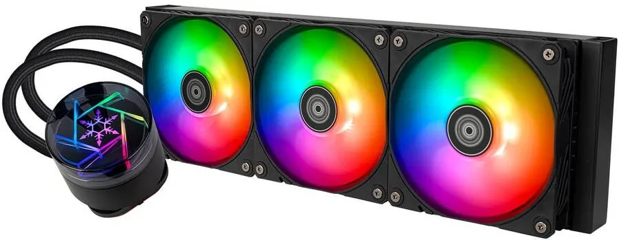 Cooler Silverstone Racitor procesor SilverStone NovaPeak 360, 360 mm, 3 ventilatoare 120 mm, 500-2200 RPM, 12.1 dB