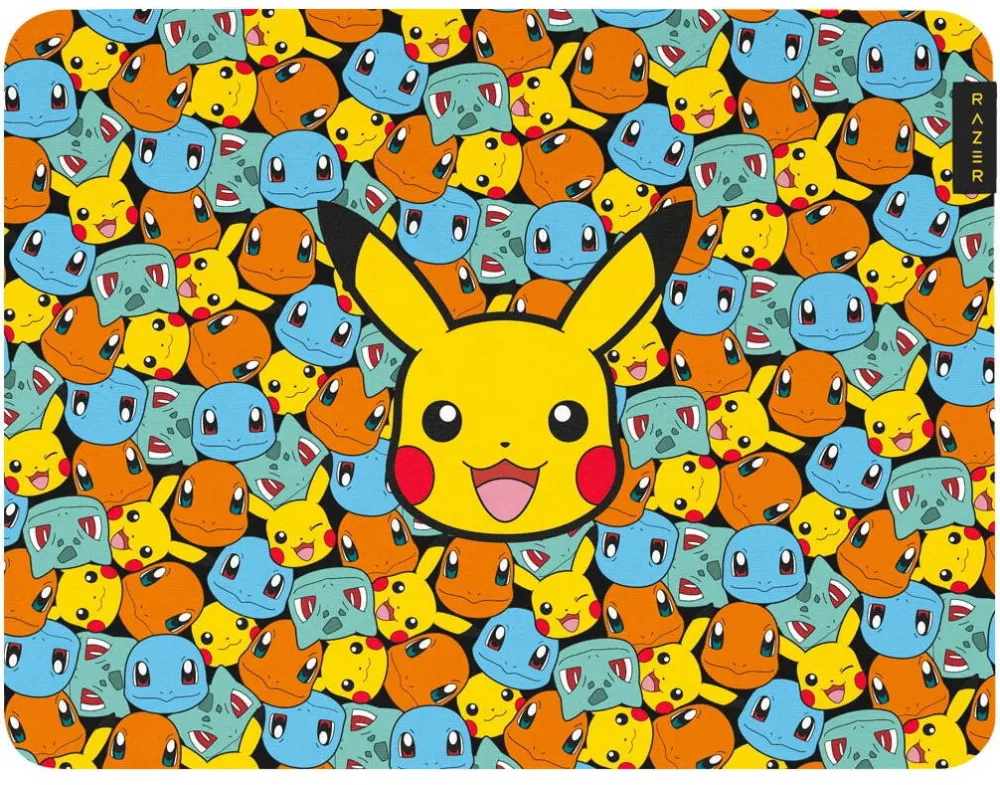 Mouse pad RAZER Razer Gigantus V2 Medium - Pokémon Kanto Starters Edition,dimensiuni 360 x 275 x 3mm