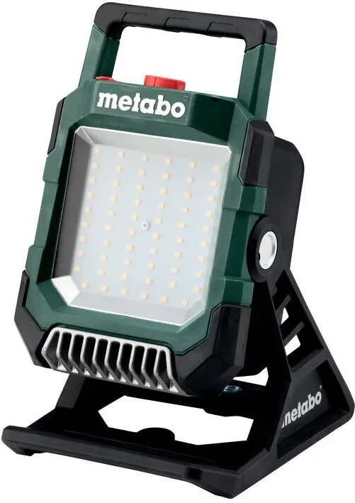Corp Iluminat Metabo Spot de pentru constructii, Metabo BSA, 18 LED, Alimentare pe baterie, Negru/Verde