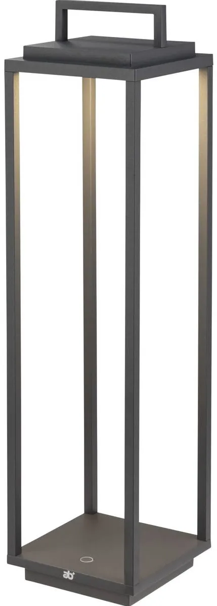 ab+ Lampa LED de birou, Ab+, IP54, 14 x 14 x 54 cm, 2.2 W, Gri
