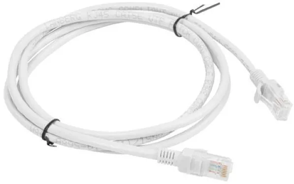 Cablu LANBERG Patchcord RJ45 cat. 6 UTP 1.5m grey