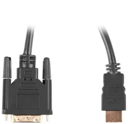LANBERG cable HDMI -> DVI-D(24+1) M/M Dual Link 4K 30Hz, black 3m