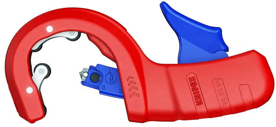 KNIPEX Cutter taiat tevi scurgere din plastic, diam 50 mm, 202 mm, KNIPEX 902301BK