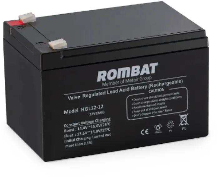 ROMBAT ACUMULATOR STATIONAR PENTRU UPS 12A/12V