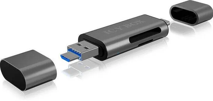 Card Reader Icy Box ICY BOX IB-CR200-C, USB Type-C, antracit