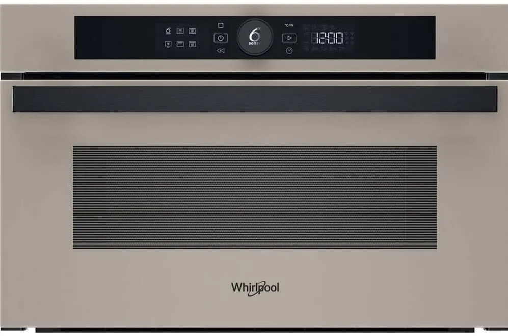 Cuptor cu Microunde WHIRLPOOL incorporabil WMD44ME, 6th Sense, 31l, 1000W, Grill, bej