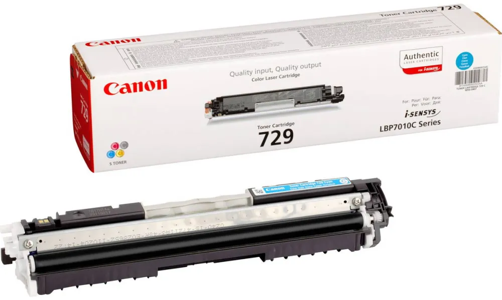 Toner imprimanta Canon CANL729C