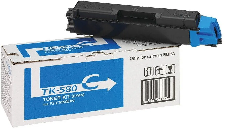 Toner imprimanta KYOCERA KYOTK580C