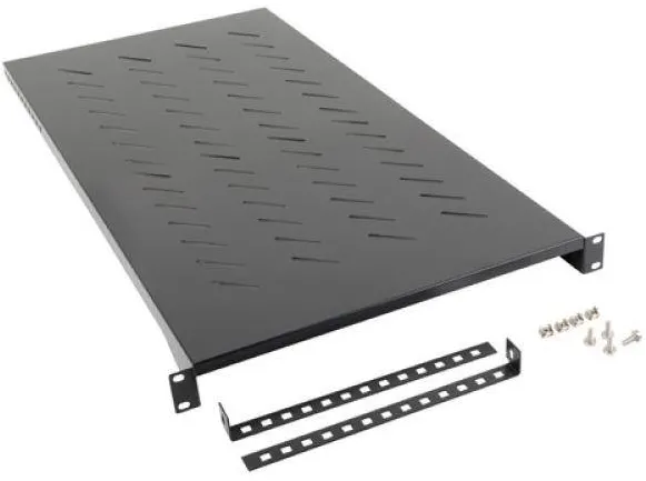 Accesoriu server LANBERG Accesoriu server LANBERG 19 fixed shelf 1U/483x900mm max load capacity up to 25kg black