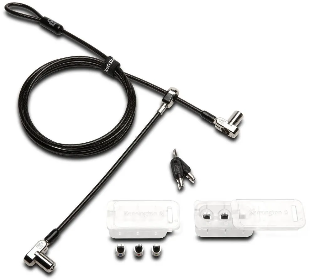 Accesoriu Laptop Kensington Notebookschloss Universell 3in-1 Twin Head