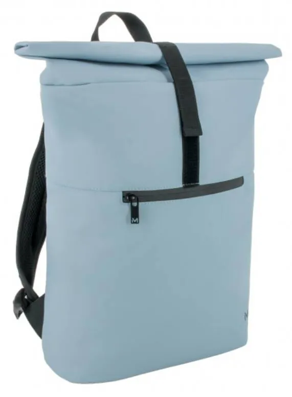 Rucsac laptop Mobilis Rolltop 14-16 inch albastru deschis 16 l