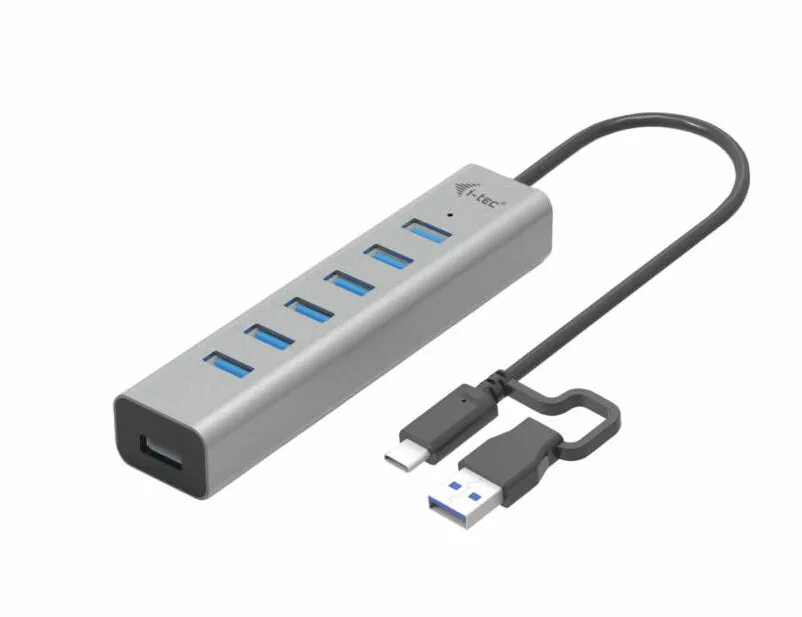I-TEC I-TEC Hub USB-C Charging Metal HUB 7 Port