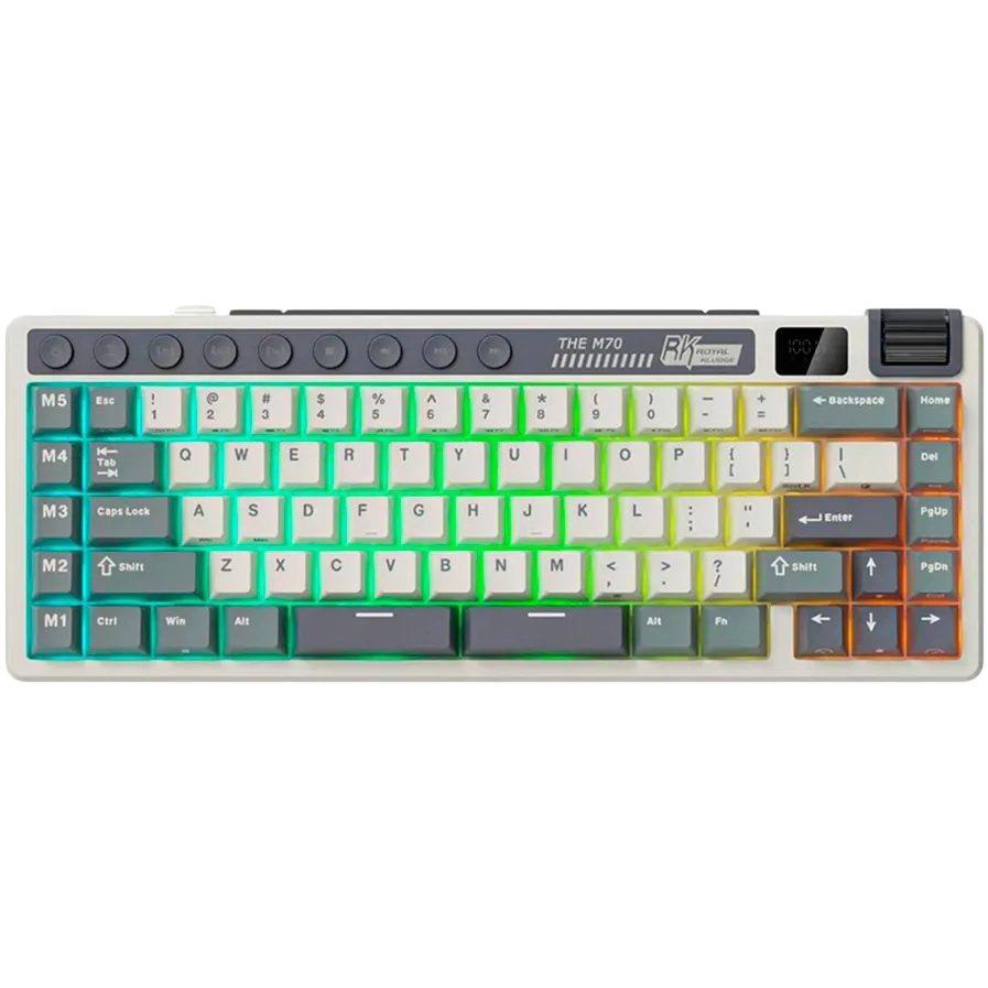 Tastatura Royal Kludge Royal Kludge RK-M70-CYANPRP-CRMSW-US
