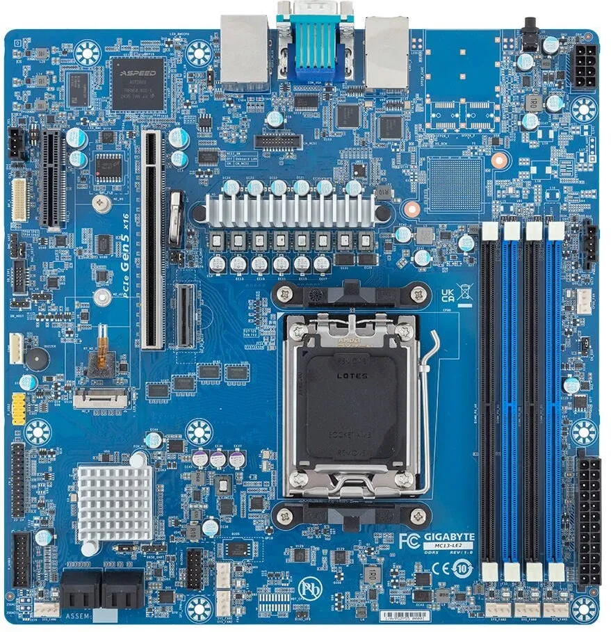 Placa de baza server GIGABYTE Placa de baza server GIGABYTE Płyta główna Gigabyte MC13-LE2 AM5 AMD