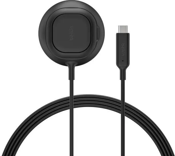 BELKIN UltraCharge Ladepad Qi2 25W m.Standfuß schw. WIA013hqBK