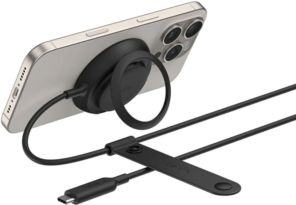 BELKIN UltraCharge Ladepad Qi2 25W ohne Netzteil sw  WIA014hqBK
